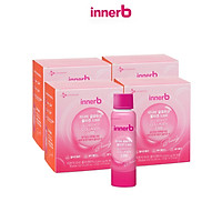 Combo 4 hộp nước uống Collagen Vitamin C sáng da InnerB Glowshot (50mlx6)