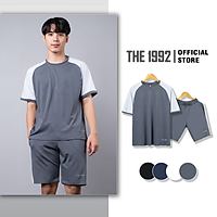 Bộ thể thao nam THE 1992 Đồ bộ nam cao cấp phối màu
