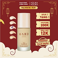 Kem nền căng bóng Holika Holika Hard Cover Glow Foundation EX SPF50 PA++