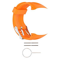 Sport Silicone Wristband Watch Band Strap For Garmin Forerunner 10/15