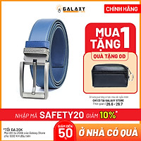Dây Nịt Thắt Lưng Nam Da Bò Thật Cao Cấp 2 Lớp Galaxy Store GDNN07