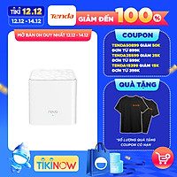 Hệ thống Wifi Nova Mesh cho gia đình Tenda MW3 Chuẩn AC 1200Mbps 1 pack- Hàng Chính Hãng