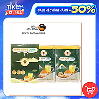 Set 2 gói Tinh bột nghệ Canxi Honimore 16g - Thơm ngon - Da đẹp - Chắc xương