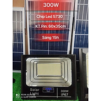ĐÈN NĂNG LƯỢNG MẶT TRỜI 300W. ĐÈN PHA LED CHUẨN IP67,VỎ NHÔM ĐÚC.