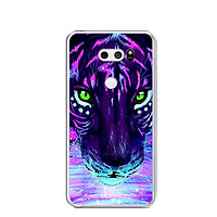 Ốp lưng dẻo cho điện thoại LG V30 - 0478 TIGER - Hàng Chính Hãng