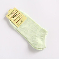 Tất Vớ Nữ Ulzzang Cotton Trơn Cổ Ngắn mềm mại 88157