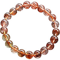 Vòng Thạch Anh Tóc Đỏ Myanmar 8.5mm Ngọc Quý Gemstones VT122