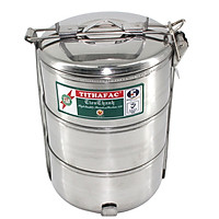 Cà Mèn , Gamen , Cặp Lồng , Hộp cơm Chất liệu inox 430 với 3 ngăn Tithafac