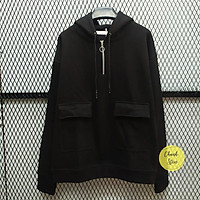 Áo Hoodie Zip Cổ Túi Hộp