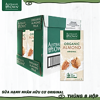 Thùng 8 Hộp Sữa Hạt Hạnh Nhân Australia's Own Hộp 1 Lít