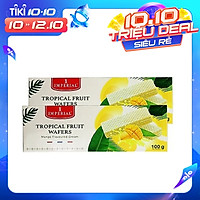 Combo 2 Hộp Bánh Xốp Hương Xoài Imperial Chính Hãng (100gr x 2 Hộp), Nhập Khẩu Thái Lan, Bánh Xốp Giòn Hấp Dẫn, Ăn Tiếp Thêm Năng Lượng Làm Việc Hoặc Ăn Kèm Trong Buổi Liên Hoan, Sinh Nhật
