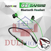Tai Nghe Bluetooth Gaming Plextone G2, Có Đèn Led, Độ Trễ Thấp 65ms - Hàng Chính Hãng