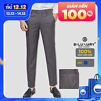 Quần Âu Nam Chính hãng BILUXURY (4QAVH002GHT) Chất Liệu Cao Cấp Kiểu Dáng Trẻ Trung Lịch Lãm Co Giãn Tốt Bền Màu Dễ Kết Hợp Trang Phục
