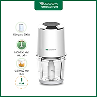 Máy Xay Thịt ,Xay Đa Năng, máy xay sinh tố, máy xay ăn dặm cho bé BCOOK BC06 - HÀNG CHÍNH HÃNG