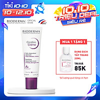 Kem Dưỡng Phục Hồi Da Tổn Thương Bioderma Cicabio Crème - 40ml