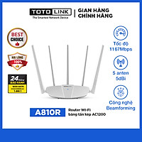 Router Wifi Băng Tầng Kép Totolink A810R - Hàng Chính Hãng