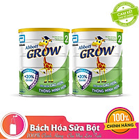 2 Hộp Sữa Bột Abbott Grow 2 (900g)