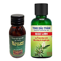 Combo Tinh Dầu Tràm Bảo Linh Và Dầu Xoa Bóp Bách Linh Tiêu Thống