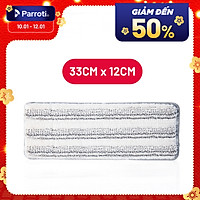 Combo 2 Miếng Lau Nhà Thế Hệ Mới Parroti Pro PAD2-PR01 - Kích Thước 33 x12 CM (Chỉ dùng được cho Bộ lau nhà Parroti Pro)
