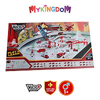 Bộ Đồ Chơi VECTO Lắp Ráp Đường Ray Và Xe Chạy Pin - Set Cứu Hỏa VT55710A