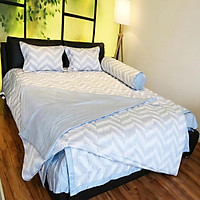 Bộ Bọc Chần Gòn Everon EPC-Wave Cotton Satin