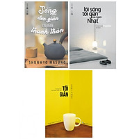 Combo 3 cuốn sách hay về kĩ năng sống: Sống Đơn Giản Cho Mình Thanh Thản + Lối Sống Tối Giản Của Người Nhật + Tối Giản - Sở Hữu Ít Đi, Hạnh Phúc Nhiều Hơn ( Tặng kèm bookmark Happy Life)