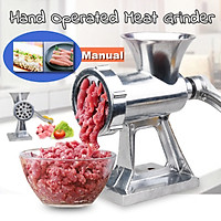 Heavy Duty Hand Operated Manual Meat Grinder Beef Noodle Mincer Sausages Maker