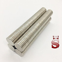 Nam châm vĩnh cửu kích thước 14x2mm lực từ N35