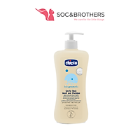 Sữa Tắm Gội Chiết Xuất Yến Mạch 0M+ Chicco (500ml)