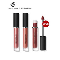 Bộ 3 son kem lì lâu trôi Perfect Diary