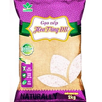 Gạo nếp Hoa vàng ĐB túi 2kg - Thương hiệu Vinaseed