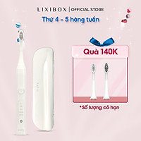 Bàn chải đánh răng điện Halio Sonic Whitening Toothbrush - Màu White