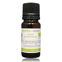 Tinh Dầu Sả Chanh Aroma Zone - Essential Oil Lemongrass Organic 10ml