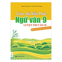 Làm Chủ Kiến Thức Ngữ Văn 9 – Luyện Thi Vào 10 Phần 2: Tiếng Việt – Tập Làm Văn