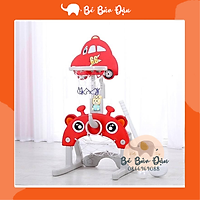 Đồ Chơi Bóng Rổ 5 Trong 1 Tại Nhà Cho Trẻ Em Có Thể Nâng Lên Hạ Xuống Cho Bé, Giúp Con Phát Triển Toàn Diện