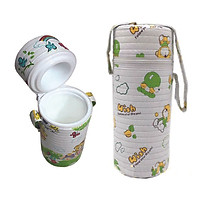 Túi ủ bình nước, bình sữa giữ nhiệt cho bé - Tặng kèm 05 túi trữ sữa