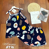 Set hai dây lanh siêu mát. Size S M
