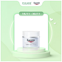 Kem Dưỡng Ẩm Cho Da Khô Và Nhạy Cảm Eucerin Lipo Balance (50ml)