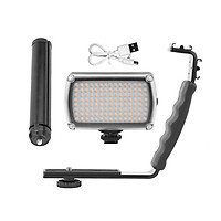 Light Handle Bracket For DJI Osmo Mobile 2/3 120 LEDs Dimmable Video Vimble Vlog Fill Light Photography