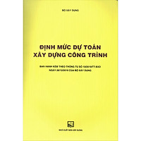 Định Mức Dự Toán Xây Dựng Công Trình