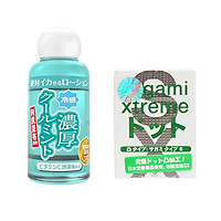 Gel Bôi Trơn Hương Thơm Bạc Hà Mát Lạnh Lotion Cool 50 ml Nhật Bản + Bcs Sagami Có Gai (Hộp 3s) - Hàng Chính Hãng 100% - Che Tên Sản Phẩm