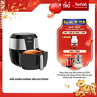 Nồi chiên không dầu vỏ thép Tefal EY701D15 - Dung tích 5.6L Size lớn XXL Công suất 1850W - Hàng chính hãng