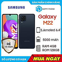 Điện thoại Samsung Galaxy M22 (4GB/128GB) - Hàng chính hãng - Đã KICH HOẠT BẢO HÀNH ĐIỆN TỬ