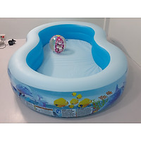Bể bơi phao cho bé và gia đình KT 262*157*46cm , tặng bơm điện 2 chiều cao cấp