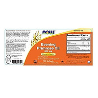 Viên Uống Now Từ Dầu Hoa Anh Thảo (Evening Primrose Oil) 500mg + GLA Tự Nhiên (Gamma-Linolenic Acid)