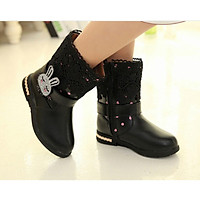 Giày boot ống cổ cao thỏ con SC004