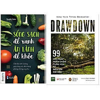 Combo 2 Cuốn Drawdown + Sống sạch để xanh Ăn lành để khỏe