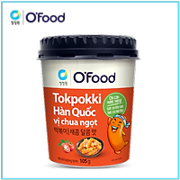 Tokpokki ly vị chua ngọt O'Food 105g - 00585