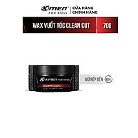 Sáp vuốt tóc X-Men For Boss Wax CLEAN CUT - Rẽ ngôi gọn gàng 70g
