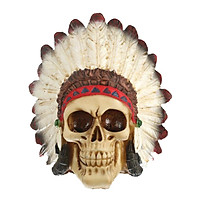 Halloween Skull Skeleton Head Terror Scary Props DIY Party Home Table Decor